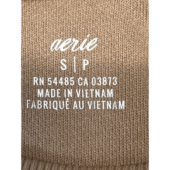 Aerie Zebra Print Good Vibes Legging Length Oversized Sweatshirt Pullover Sz. Sm - Picture 5 of 5